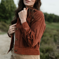 Cordjacke Silja