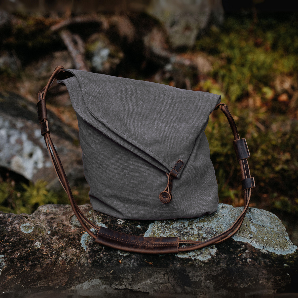 Canvas Tasche Umhängetasche Damen Vintage Beutel Umhängetasche