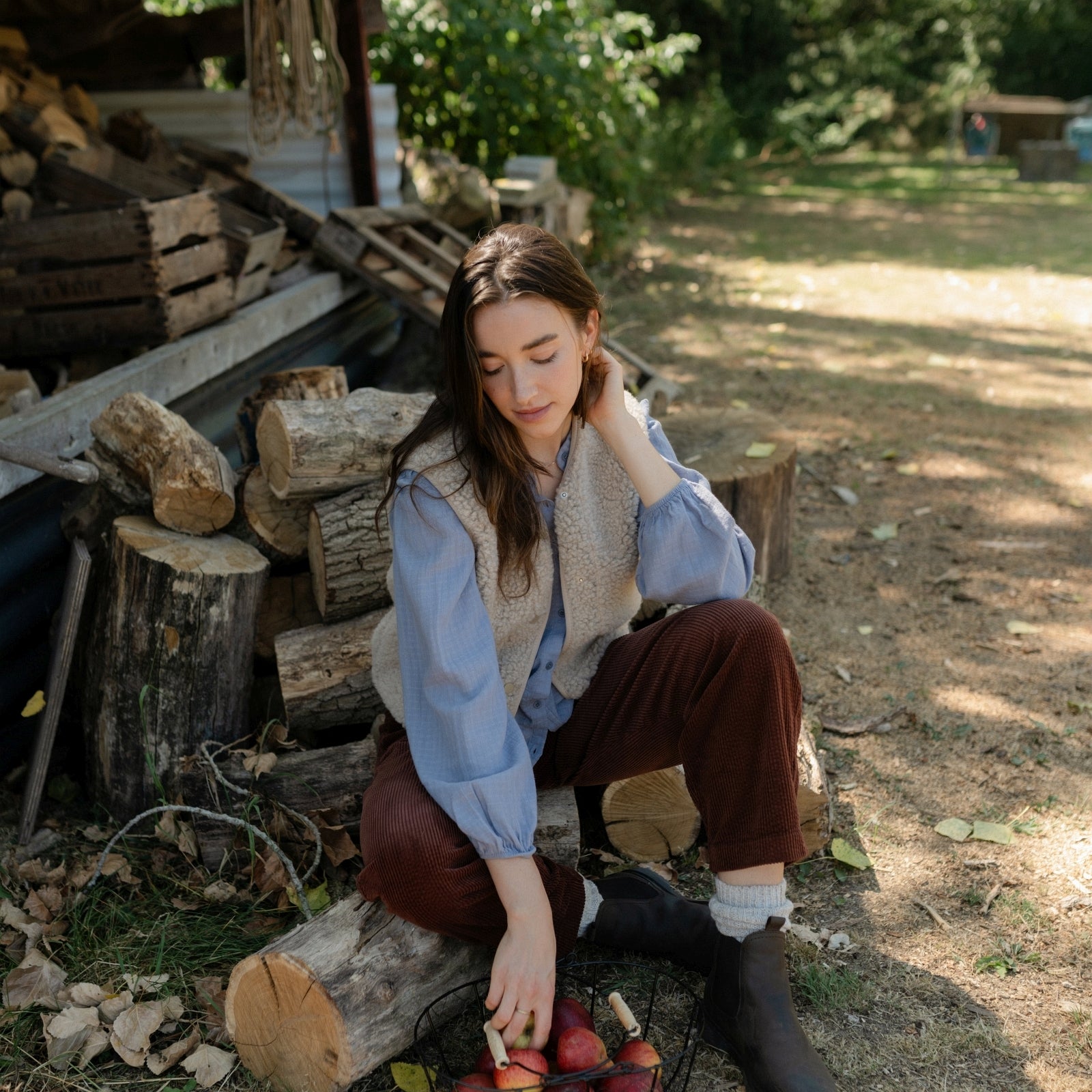 Wollweste Fine