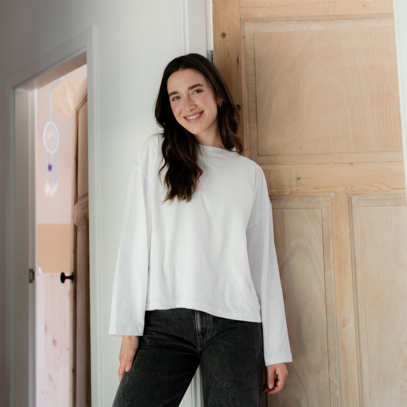 Oversize Langarmshirt Pien