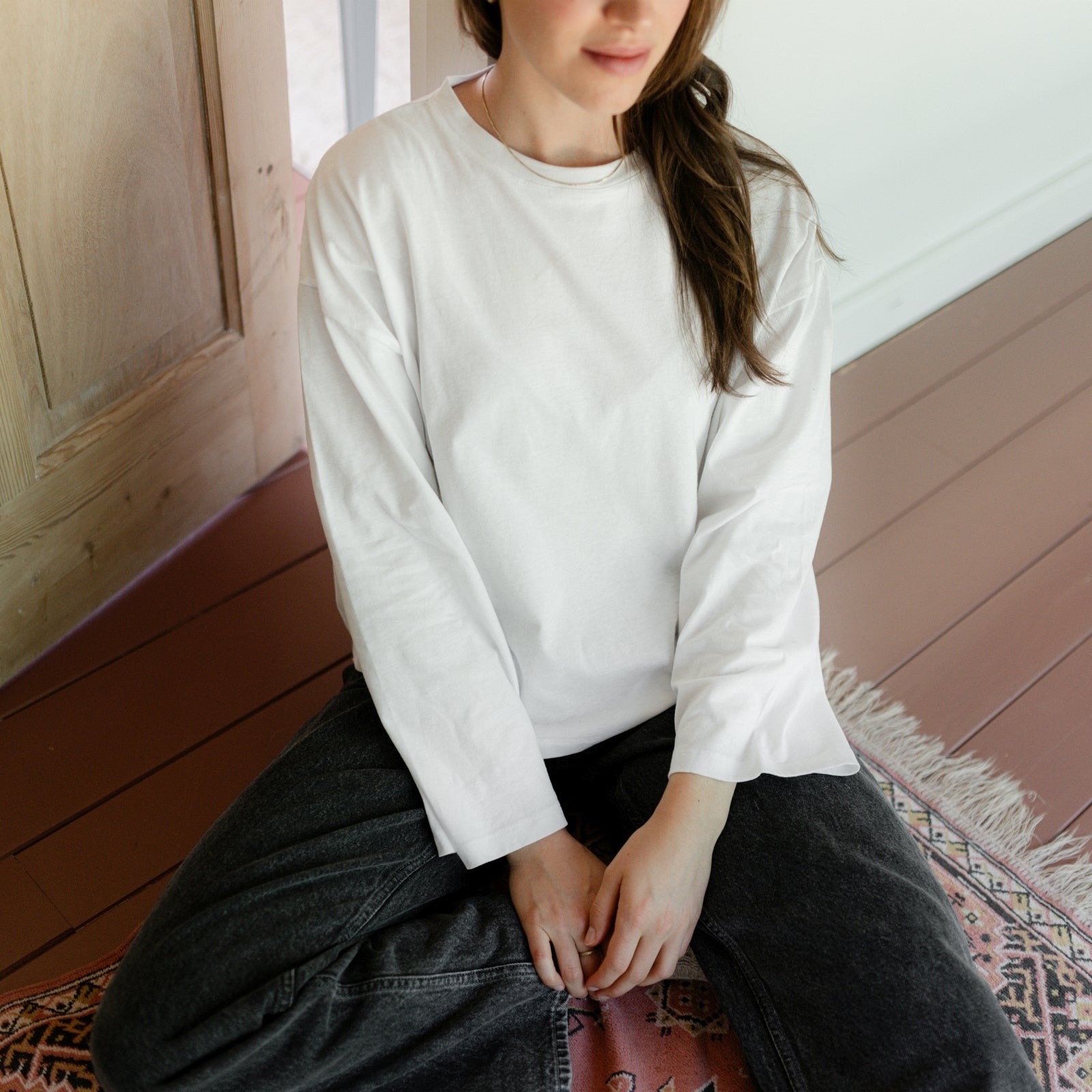 Oversize Langarmshirt Pien