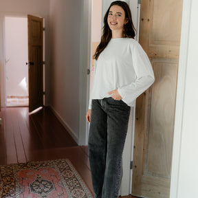 Oversize Langarmshirt Pien