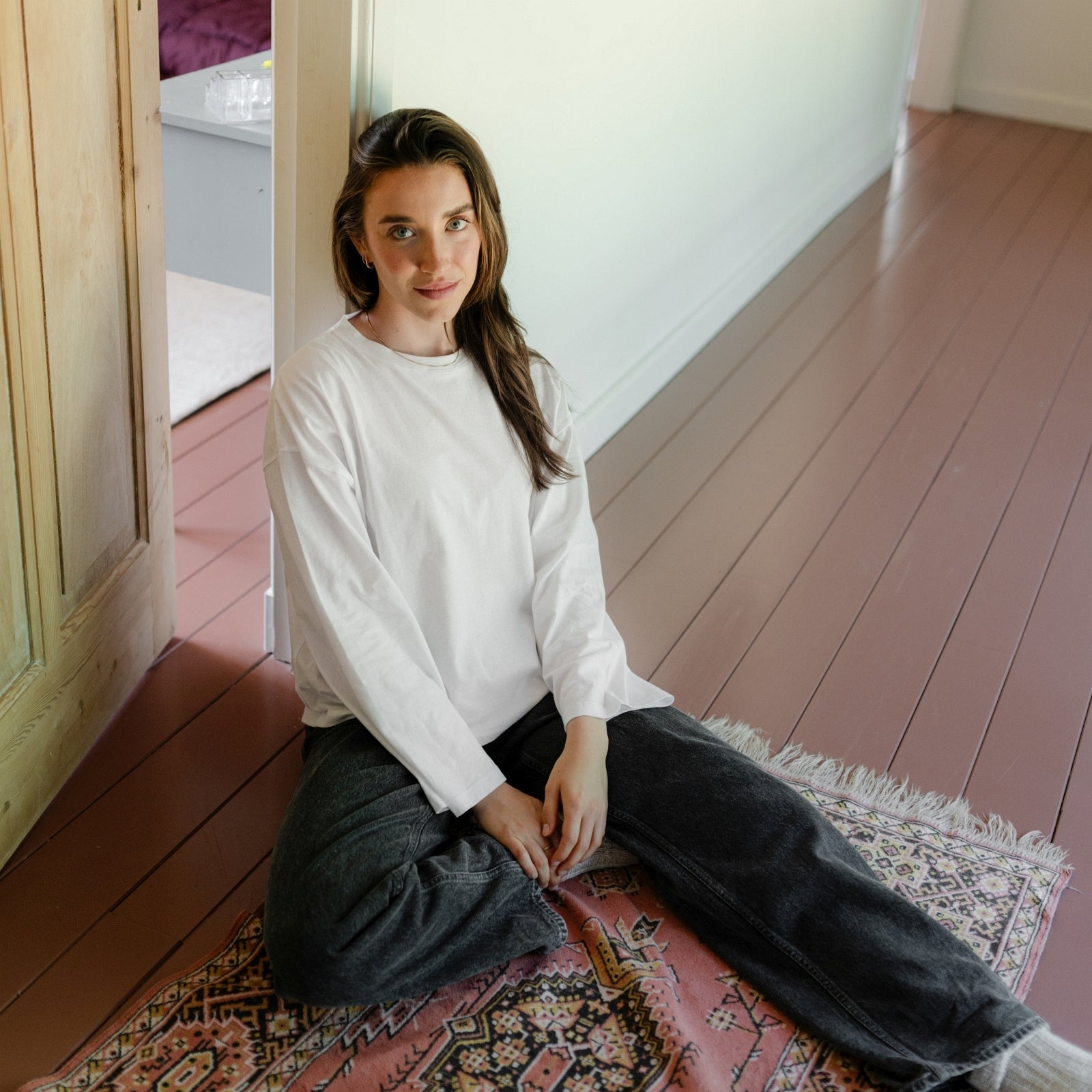 Oversize Langarmshirt Pien