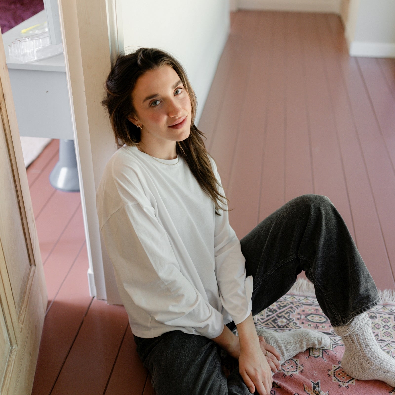 Oversize Langarmshirt Pien