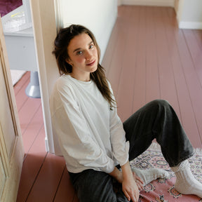 Oversize Langarmshirt Pien