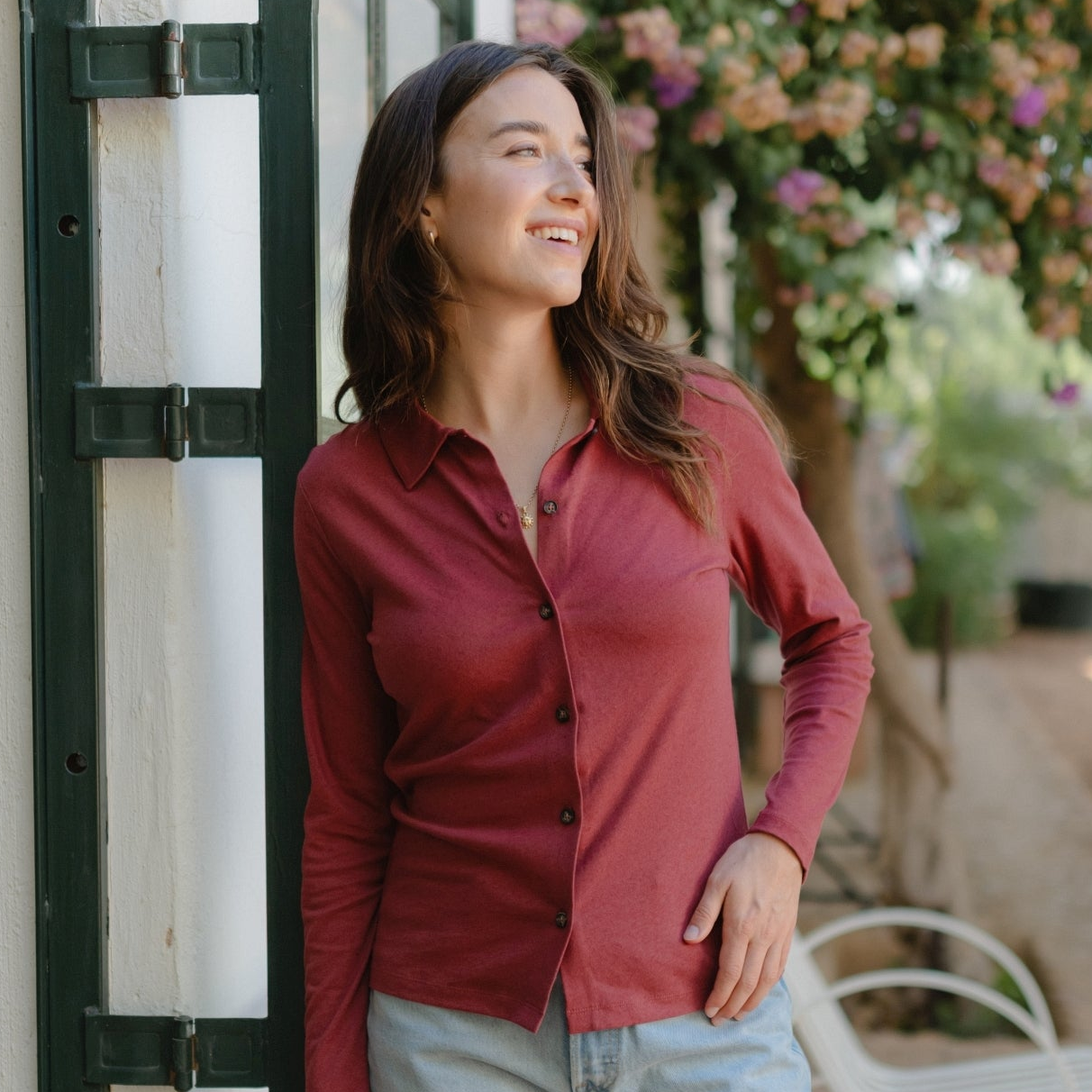 Jersey Bluse Sara